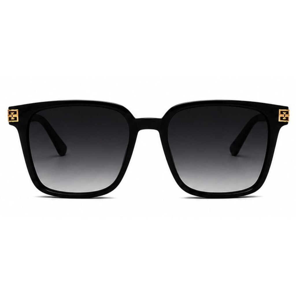 Óculos de Sol Feminino Quadrado Oversized UV400 Elegante Casual