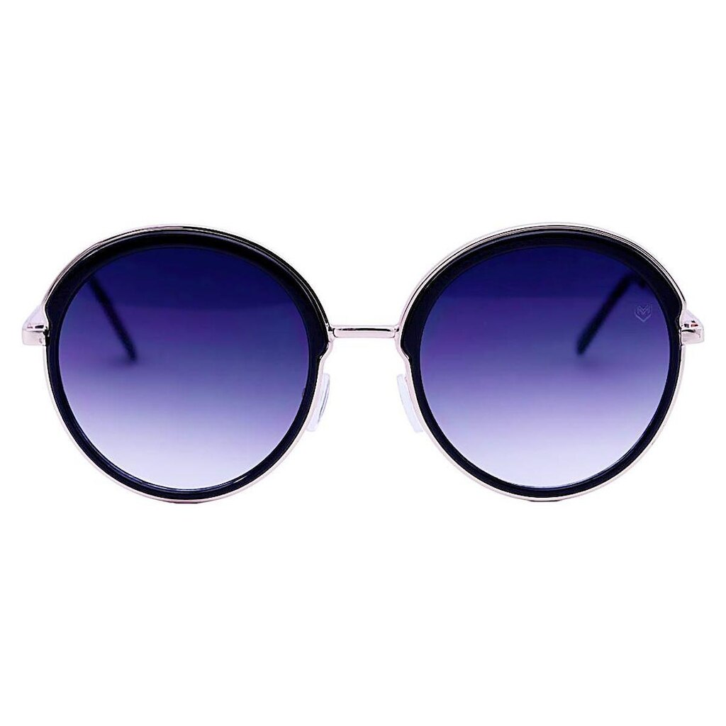Óculos de Sol Feminino Redondo Oversized Metal/acetato Mackage