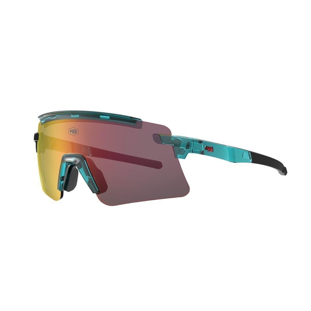 Oculos de Sol Hb Apex Armação Gloss Pine Gree Red Chrome