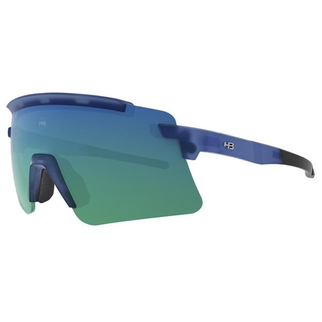 Óculos de Sol HB Apex Wavy Matte Blue Green Chrome - 136