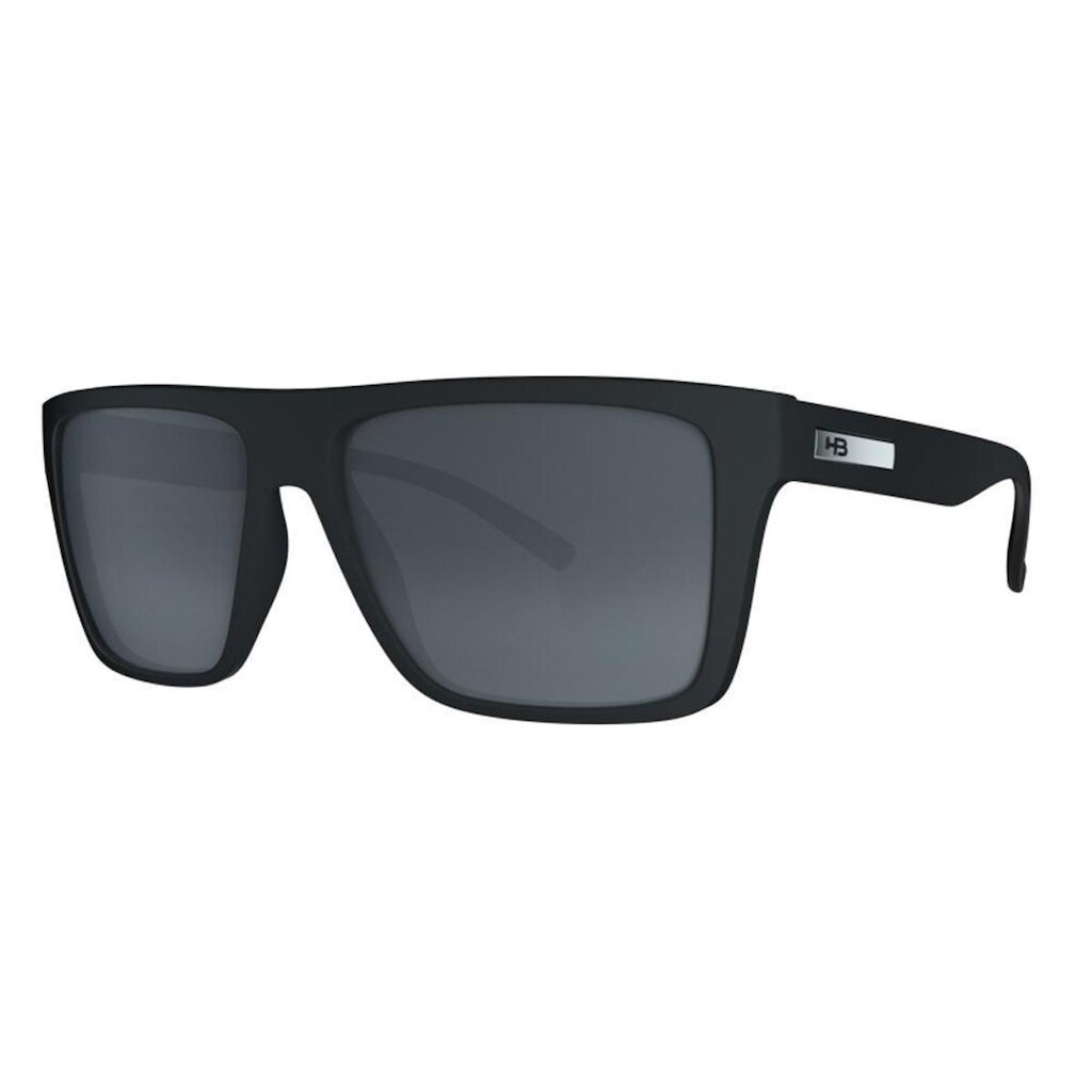 Óculos de Sol HB Floyd - Matte Black Polarizado - Lifestyle