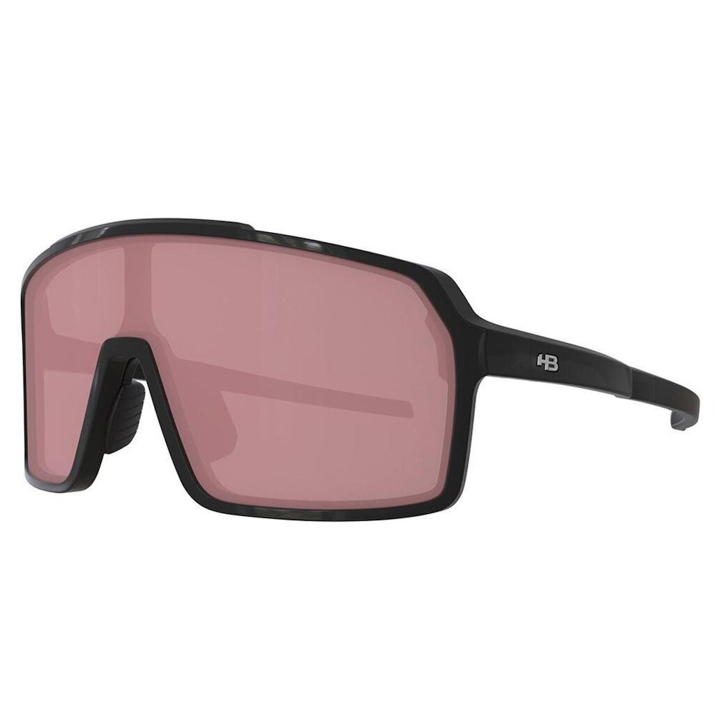 Óculos de Sol HB Grinder Matte Black Amber - Preto 131