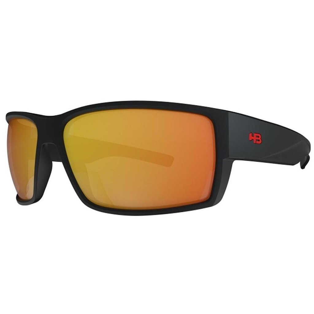 Óculos de Sol HB Narrabeen Matte Black Red Chrome