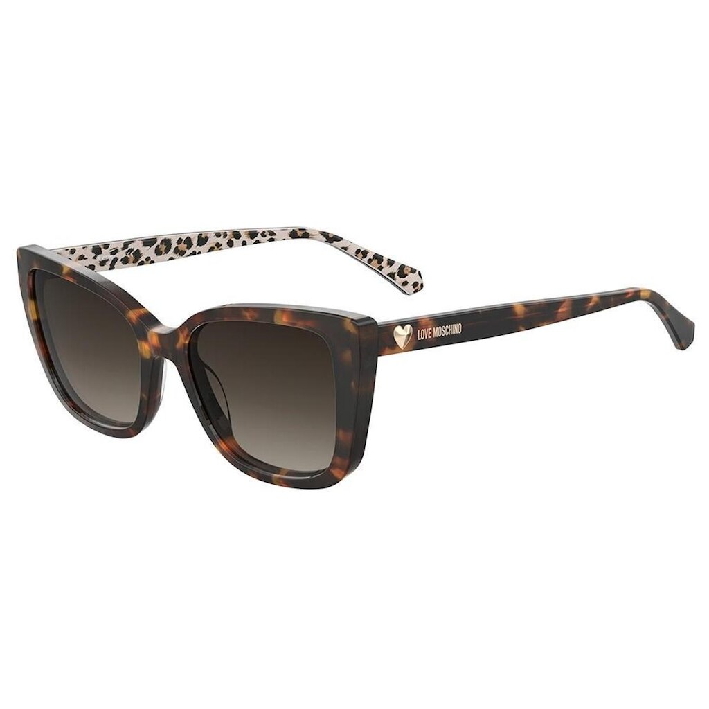 Óculos de Sol Love Moschino Mol073/S H7P - Marrom Pattern 54