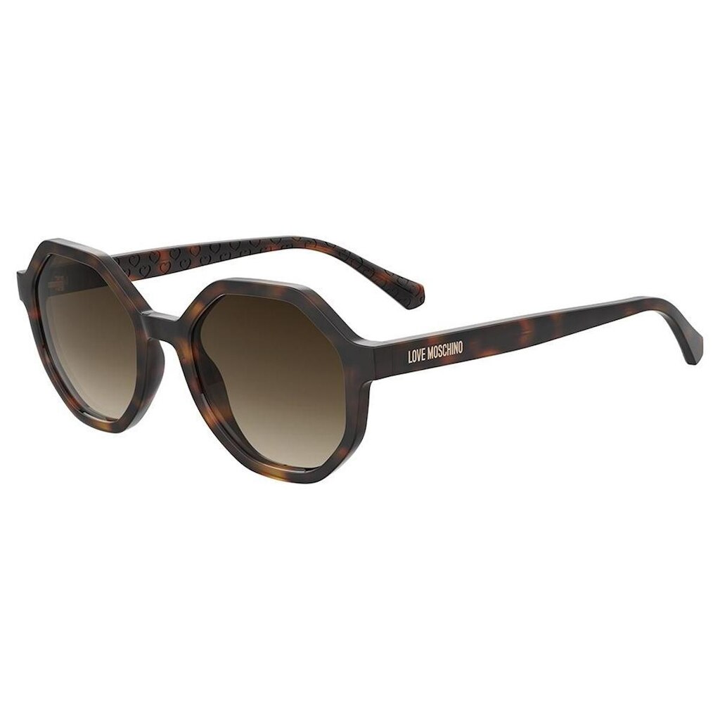 Óculos de Sol Love Moschino Mol076/S 05L - Marrom Havana 52
