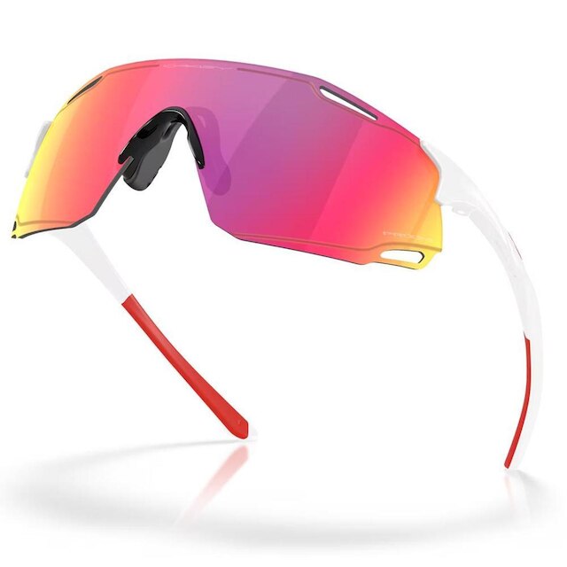 Óculos de Sol Oakley Cybr Dyno Polished White Prizm Road
