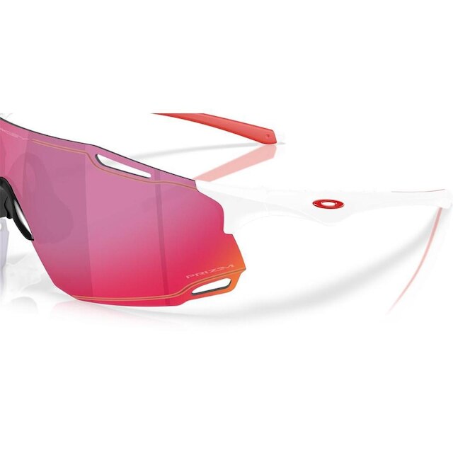Óculos de Sol Oakley Cybr Dyno Polished White Prizm Road