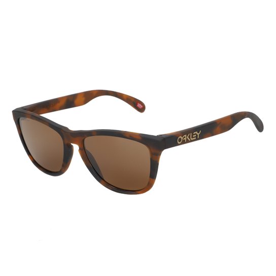 Óculos de Sol Oakley Frogskins Matte Tortoise - Verde Militar é ruim? Óculos de Sol Oakley Frogskins Matte Tortoise - Verde Militar é boa?