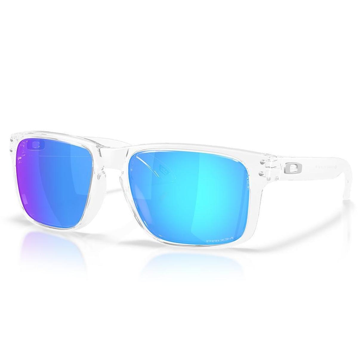 Óculos de Sol Oakley Holbrook Clear Prizm Sapphire - Preto | Netshoes