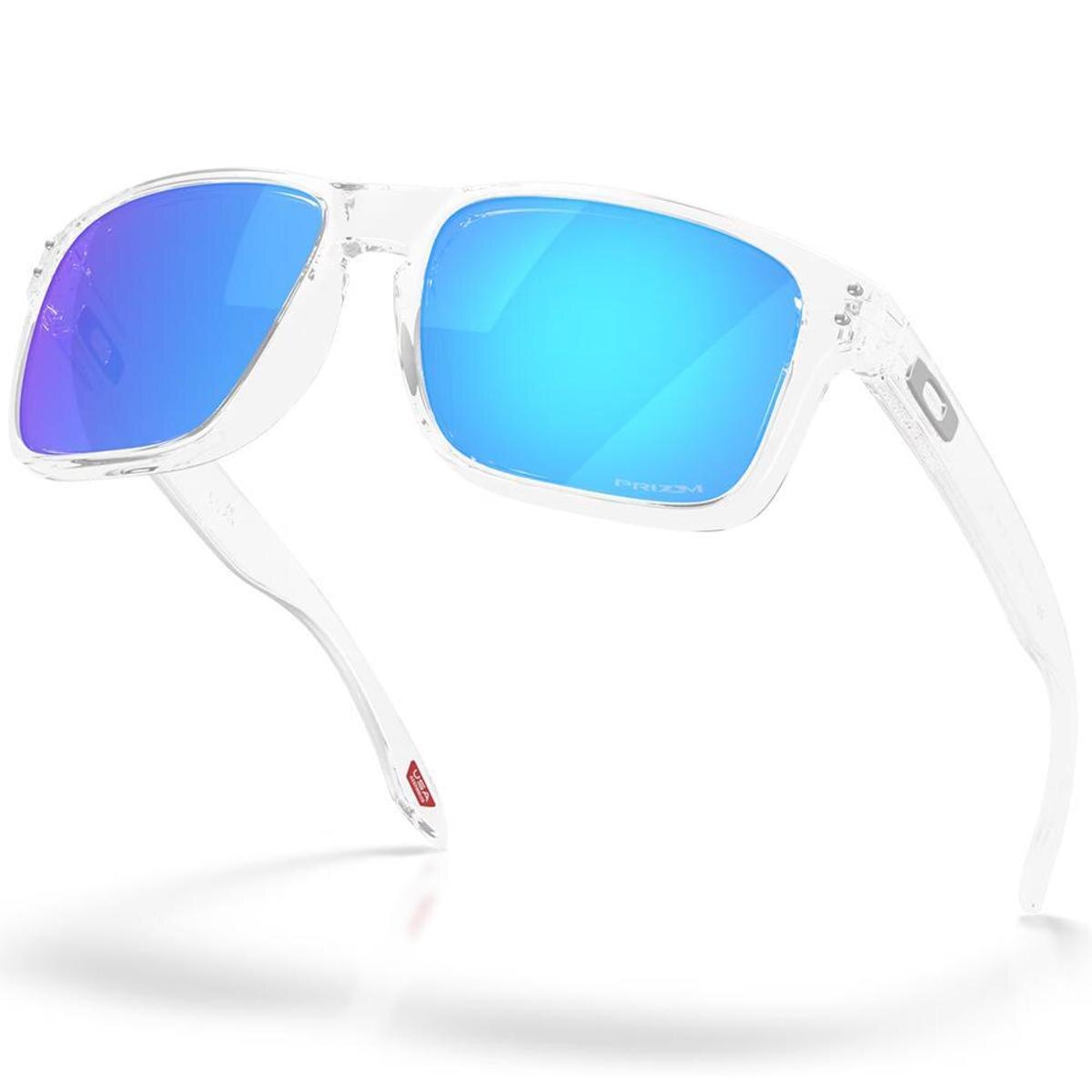 Óculos de Sol Oakley Holbrook Clear Prizm Sapphire - Preto | Netshoes