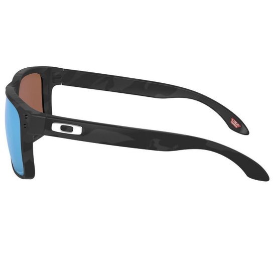 Óculos de Sol Oakley Holbrook Matte Black Camo W/ Prizm Deep Water Polarized