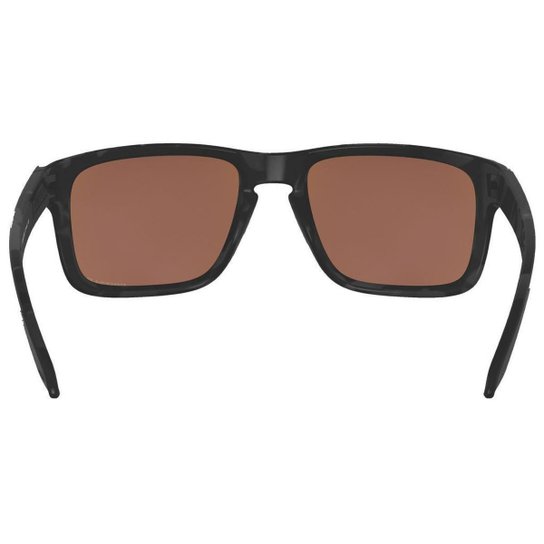 Óculos de Sol Oakley Holbrook Matte Black Camo W/ Prizm Deep Water Polarized