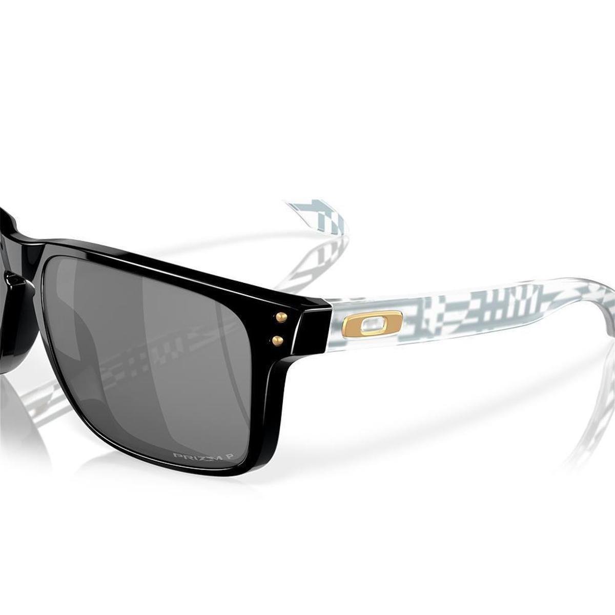 Óculos de Sol Oakley Holbrook XL Black Introspect 4359 - Preto