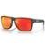 Óculos de Sol Oakley Holbrook XL Matte Black Camo Prizm Ruby - Laranja
