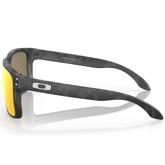 Óculos de Sol Oakley Holbrook XL Matte Black Camo Prizm Ruby