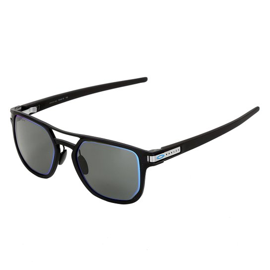 Óculos De Sol Oakley Latch Alpha Polarizado - Preto Menor preço em Óculos De Sol Oakley Latch Alpha Polarizado - Preto