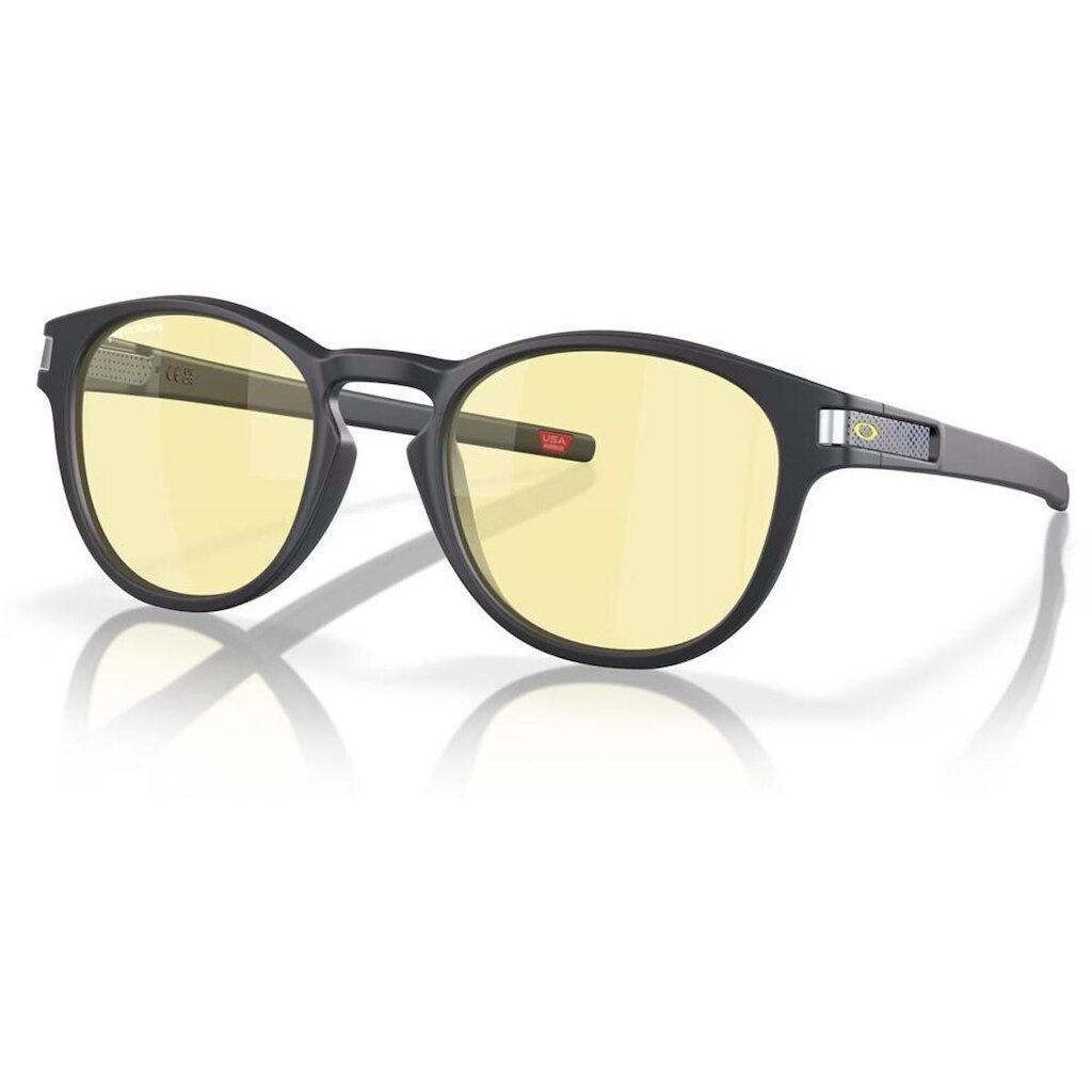 Óculos de Sol Oakley Latch Matte Carbon Lentes Prizm Gaming