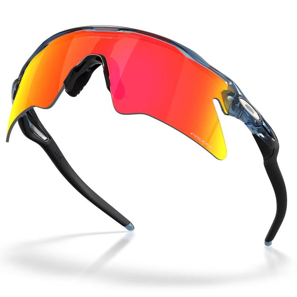 Óculos de Sol Oakley Radar EV Heater Trans Abyss Prizm Ruby - Preto ...