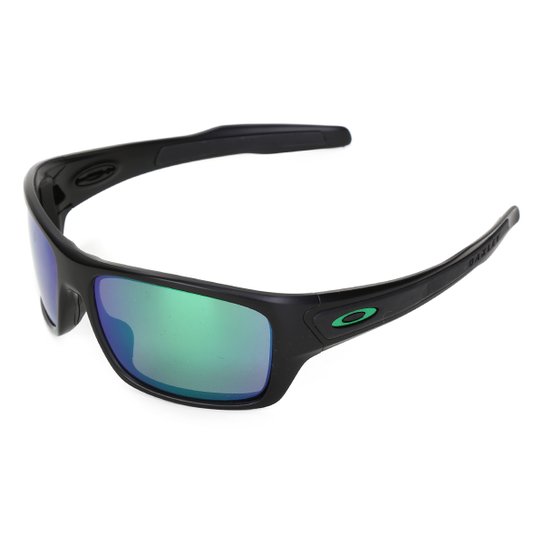 Óculos de Sol Oakley Turbine Matte Prizm Polarizado Masculino - Preto Menor preço em Óculos de Sol Oakley Turbine Matte Prizm Polarizado Masculino - Preto