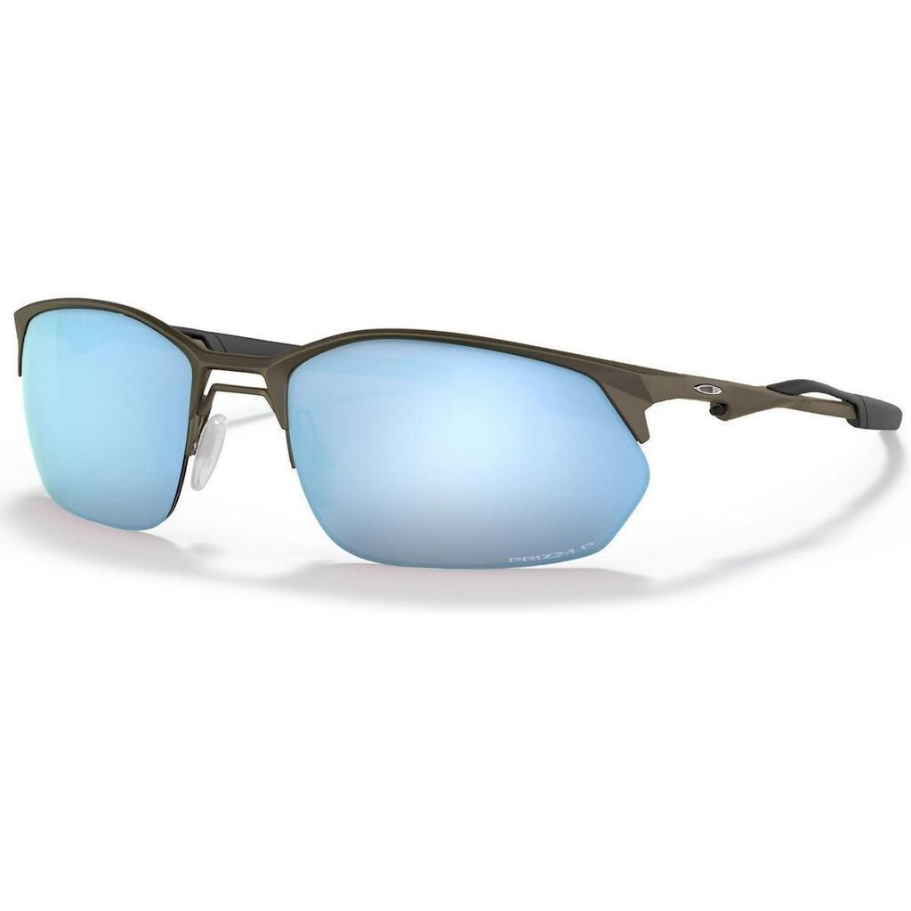 Óculos de Sol Oakley Wire Tap 2.0 Satin Lead W/ Prizm Deep Water Polarized