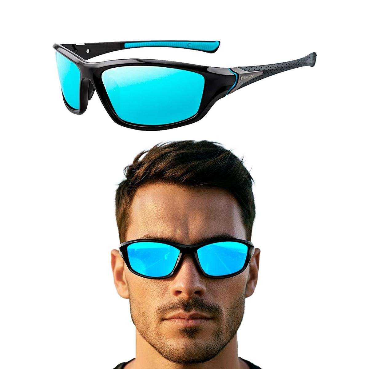 Oculos De Sol Polarizado Masculino Feminino Para Esporte Praia Corrida Volei Proteção UV 100% Menor preço em Oculos De Sol Polarizado Masculino Feminino Para Esporte Praia Corrida Volei Proteção UV 100%