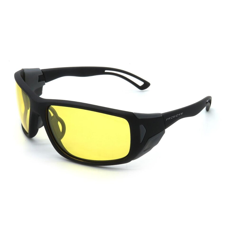 Óculos de Sol Prorider Esportivo Preto com Lentes Amarelas - BIOTOM21