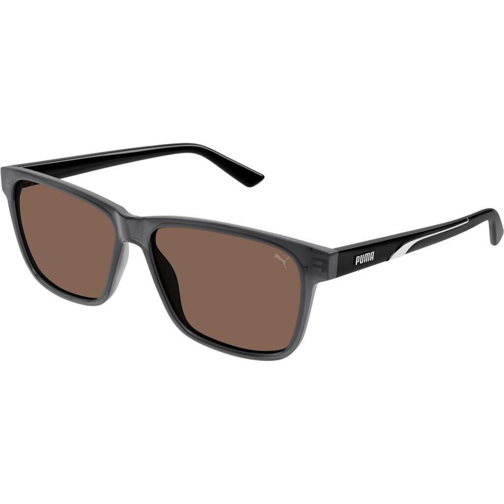 Óculos de Sol Puma PU0467S 004 Cinza Masculino - Cinza - Masculino - Único