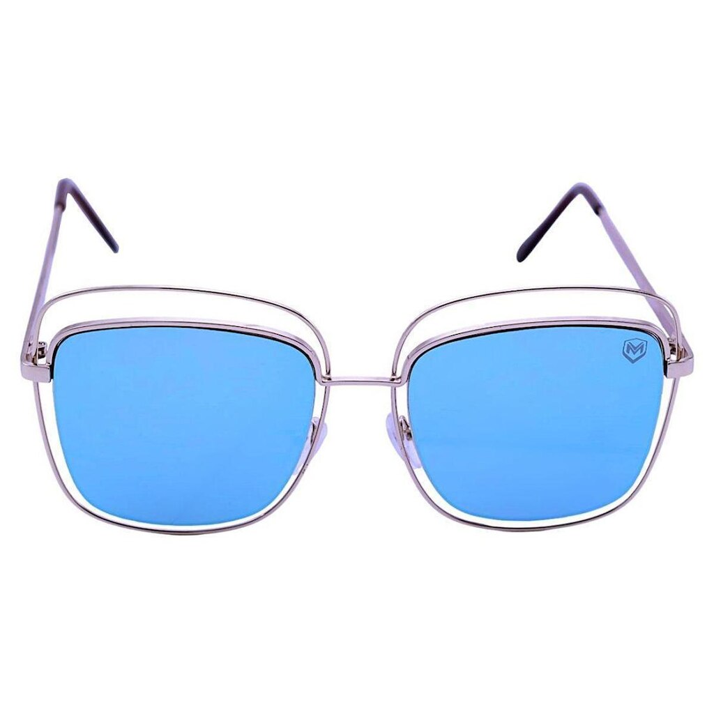 Óculos De Sol Quadrado Metal Mackage - Yrenea