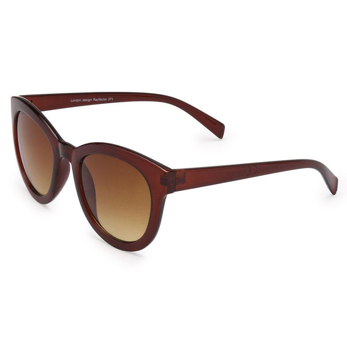 Oculos De Sol Ray Flector 271co Feminino Marrom Netshoes