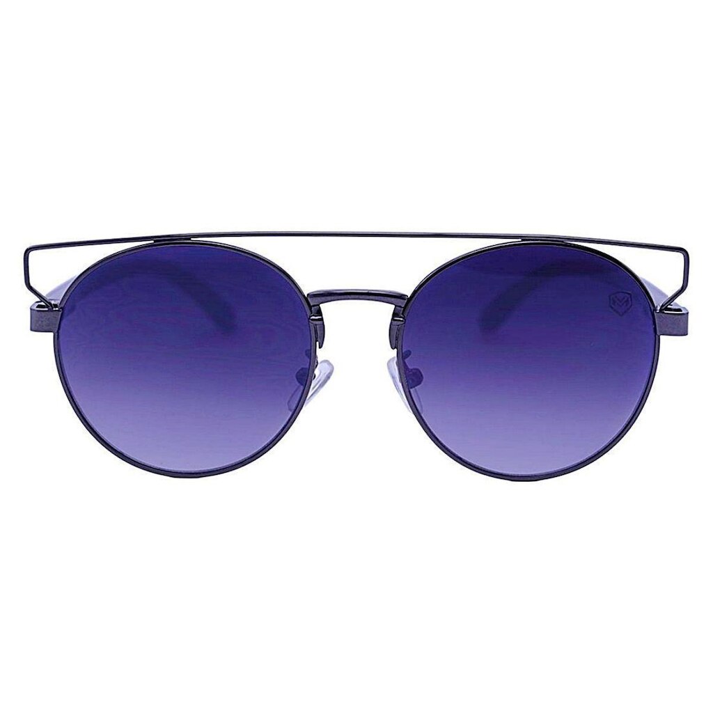 Óculos De Sol Redondo Gateado Metal/Acetato Mackage - Margot