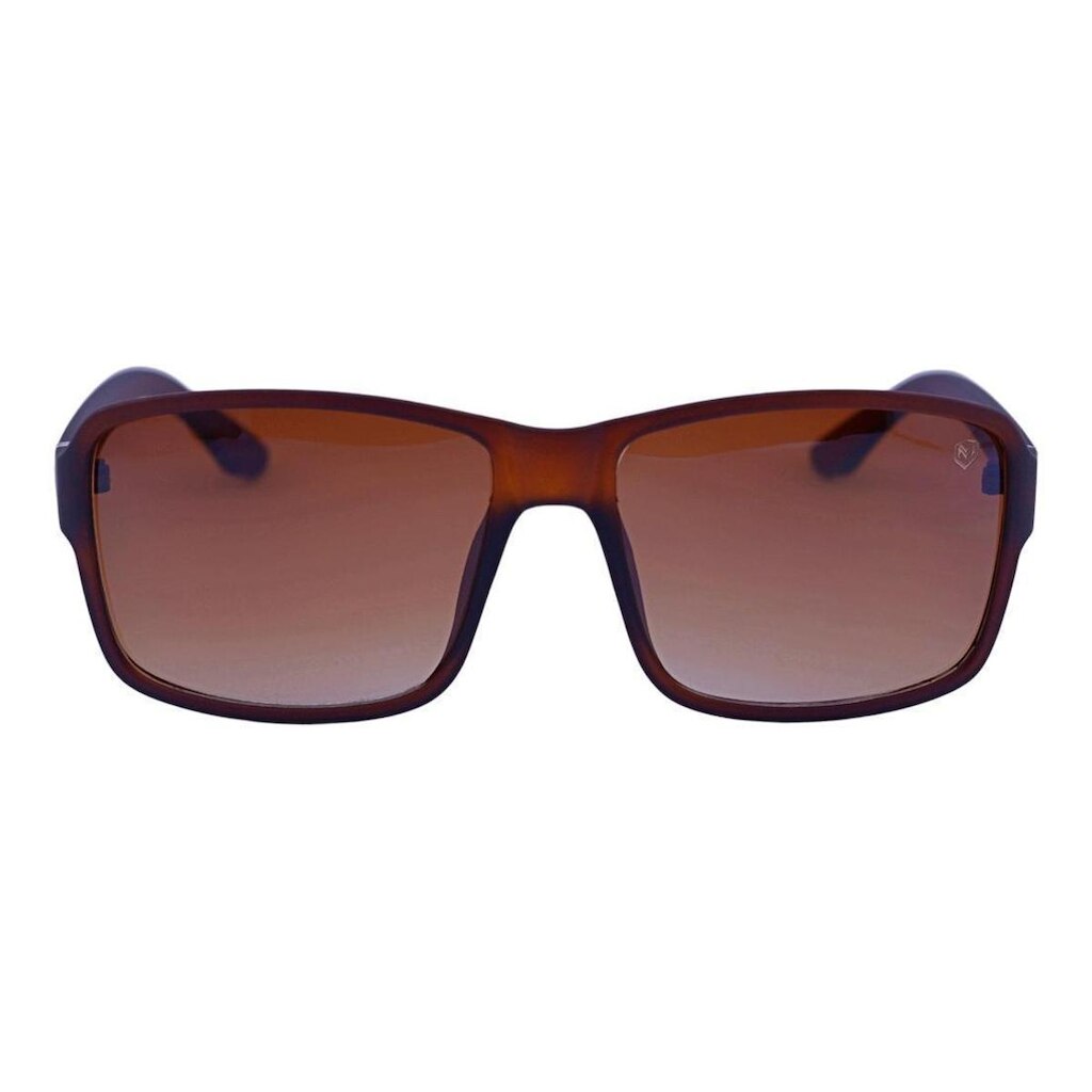 Óculos de Sol Retangular Curvado Acetato Mackage - Tamar