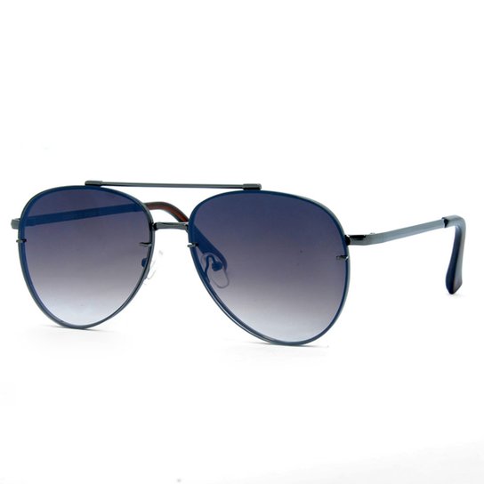 Óculos de Sol Santa Lolla Aviador MG0723A Feminino - Grafite Menor preço em Óculos de Sol Santa Lolla Aviador MG0723A Feminino - Grafite