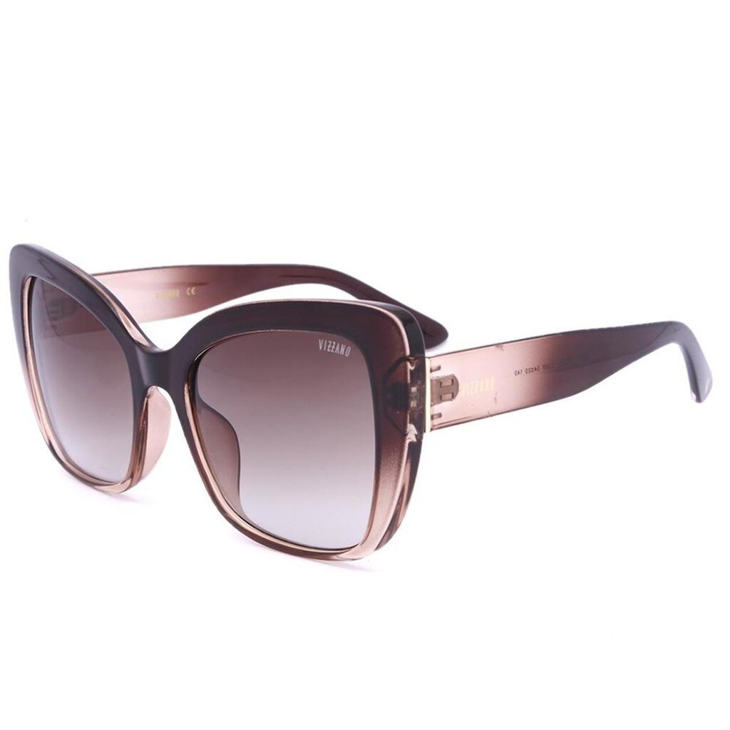 Óculos de Sol Solar Vizzano Ouro 137S C200 Gatinho Marrom