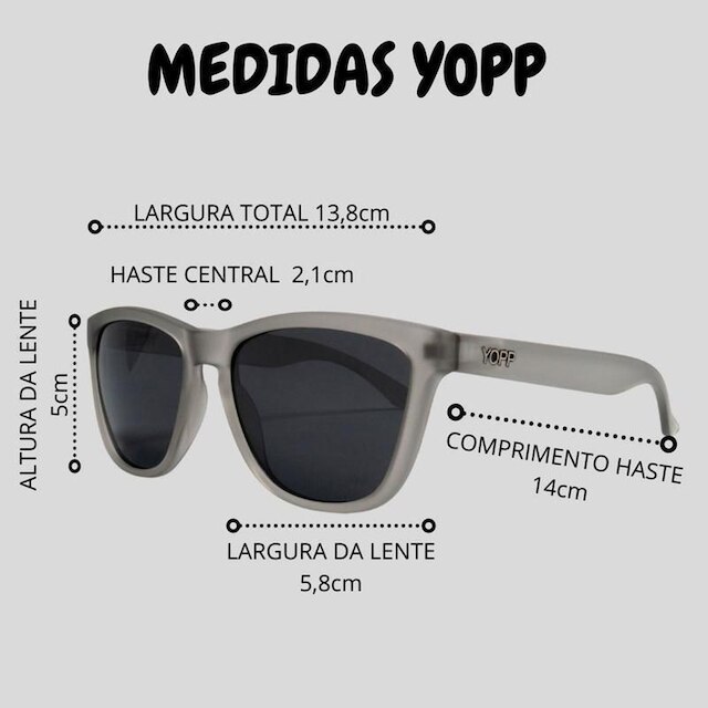 Óculos de Sol Yopp Polarizado Uv400 Gato