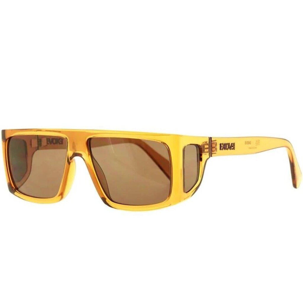 Óculos Evoke B-Side YD01 L.Brown Total - CRYSTAL AMBAR
