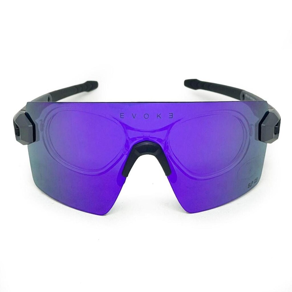 Óculos Evoke ELP 03 A12S Midnight Grey Lilac