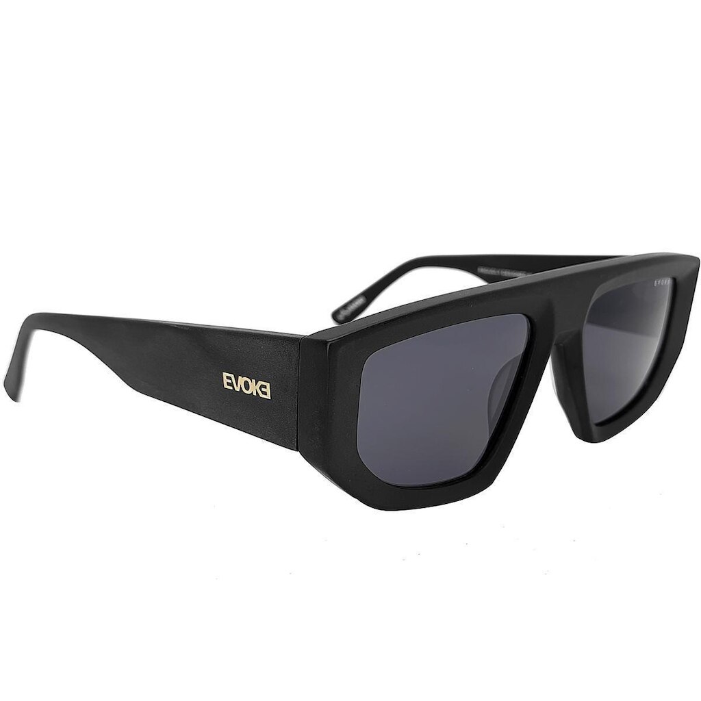 Óculos Evoke EVK 59 A11 Matte Black/Lente Shiny Gray