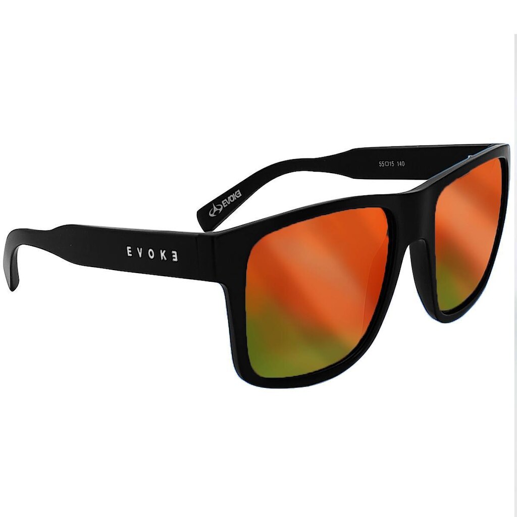 Óculos Evoke For You DS12 BR11 Black Matte/Lente Ruby Espelhada