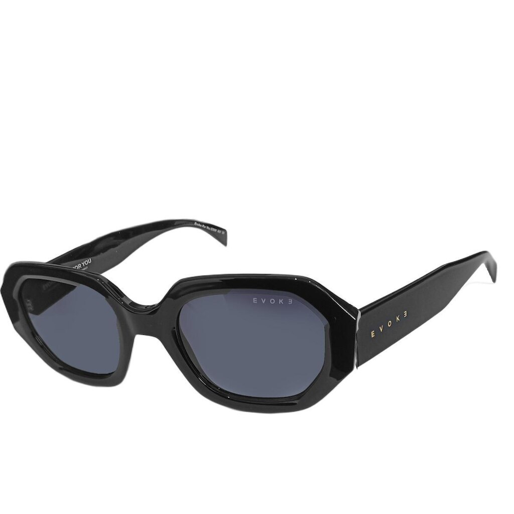 Óculos Evoke For You DS99 A01 Black Shine/Lente Gray Gradient