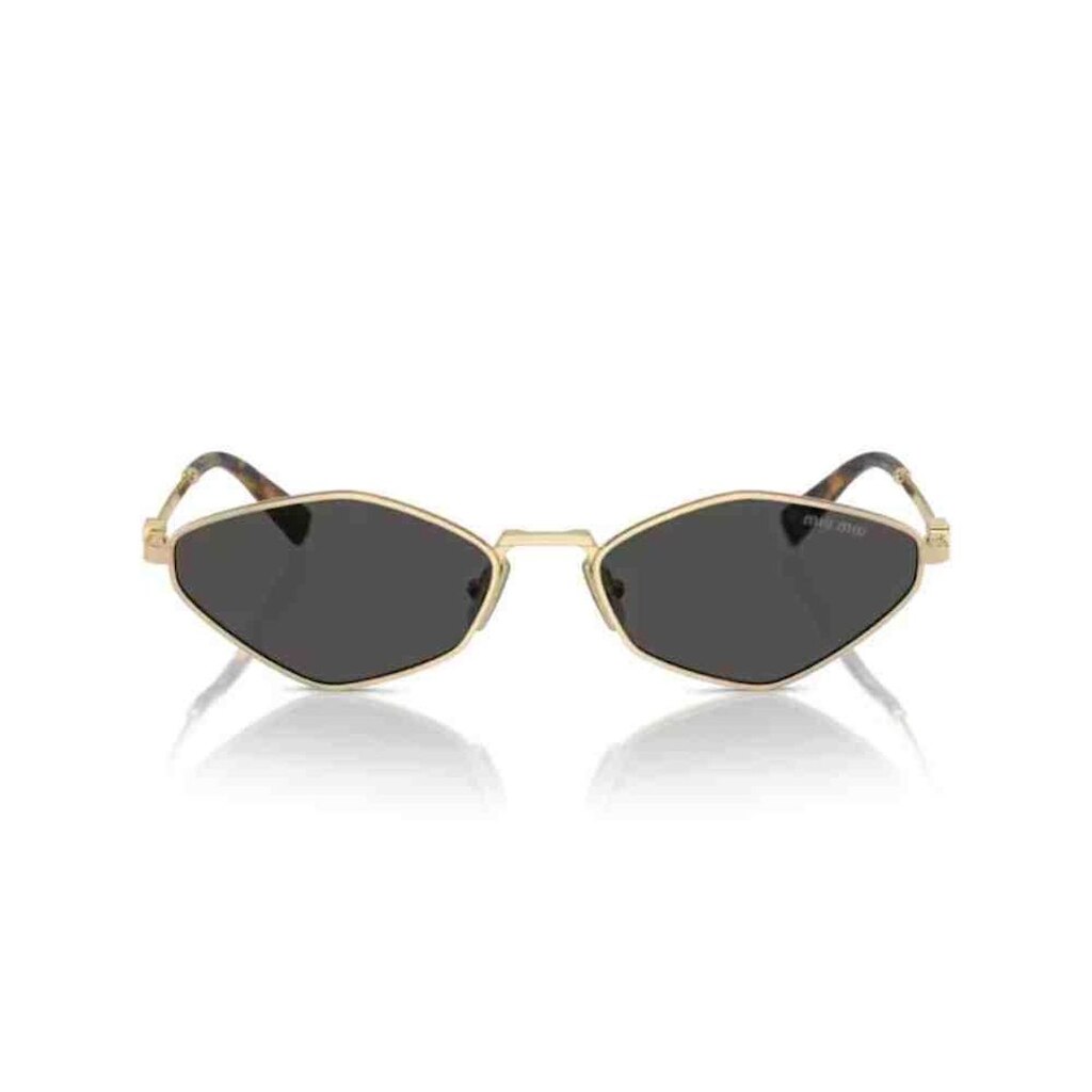 Óculos MiuMiu Dourado 0MU 56ZS ZVN5S056