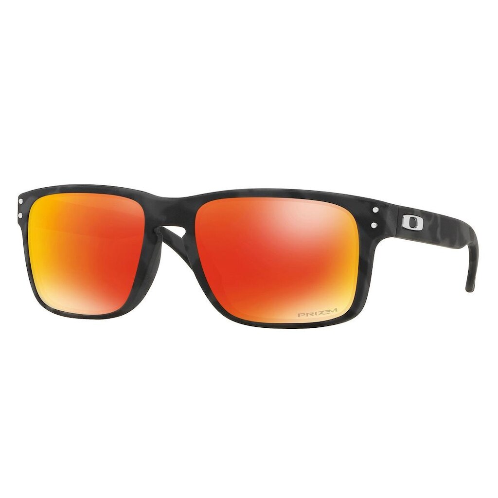Óculos Oakley Holbrook Black Camo/ Lente Prizm Ruby