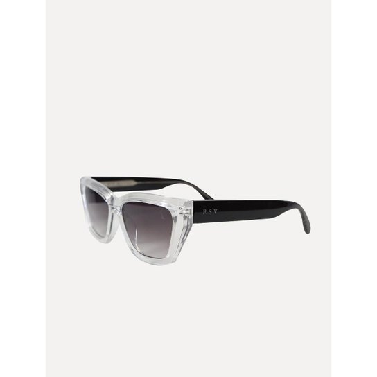 Óculos Reserva de Sol Masculino Groove Thin Transparente