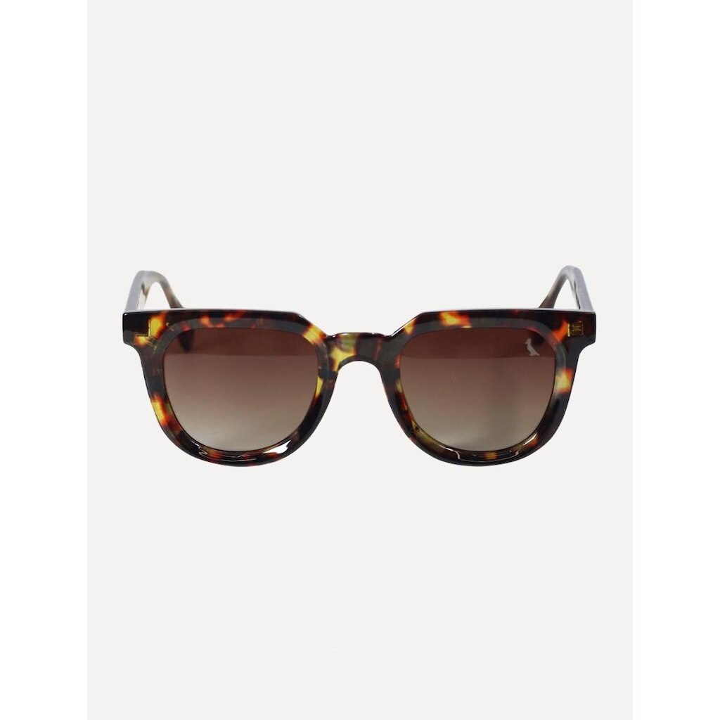 Óculos Reserva de Sol Masculino Round Plate Square Tortoise