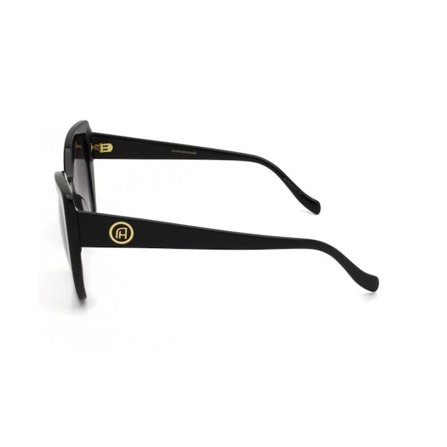 Óculos Solar Ana Hickmann Ah90020 A01  Brilho Lente Cinza Degradê