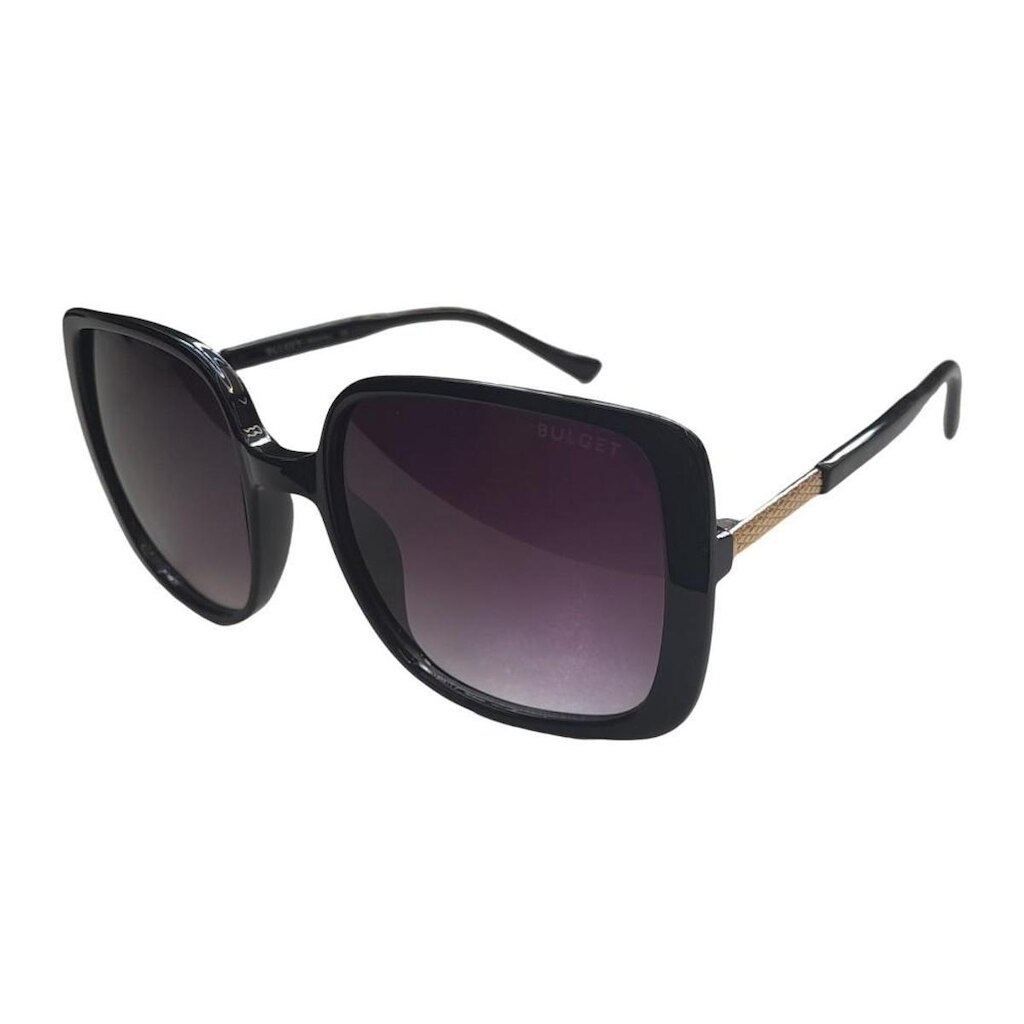 Óculos Solar Bulget Bg8058 A01  Brilho Lente Cinza Degradê