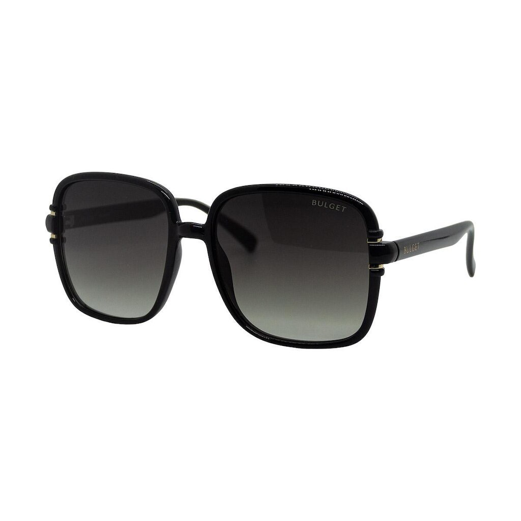 Óculos Solar Bulget Bg8086 A01 Brilho Lente Cinza Degradê