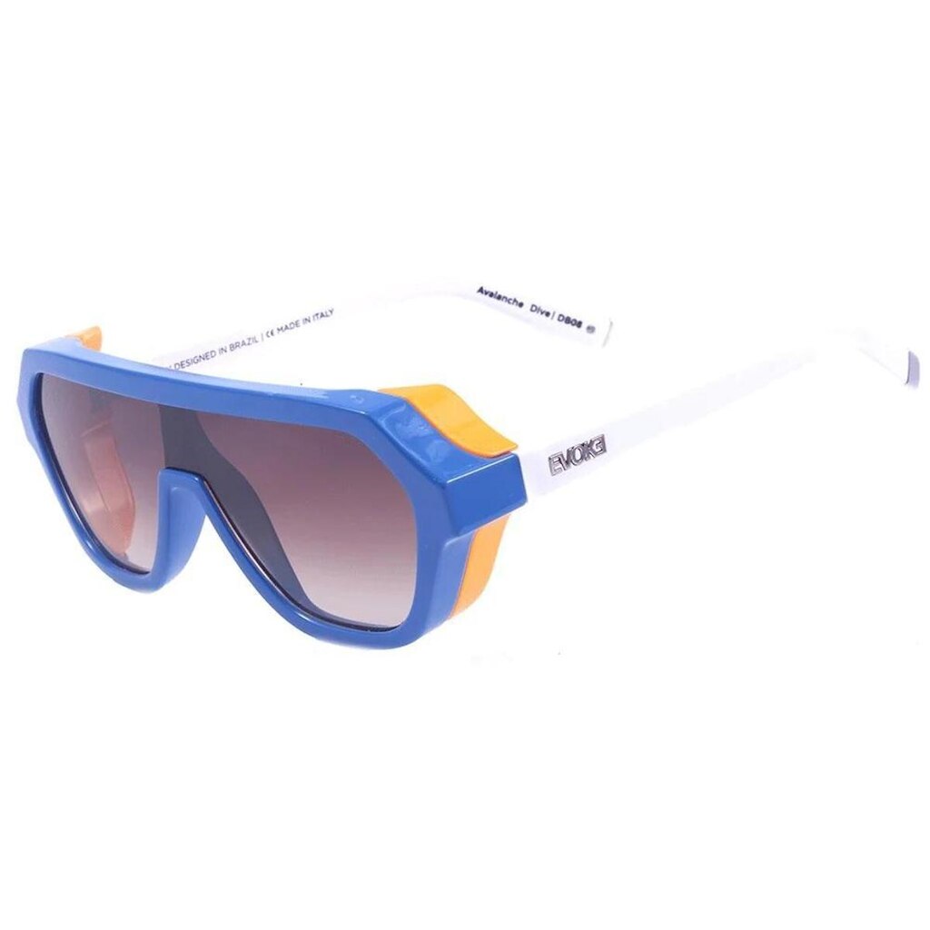Óculos Solar Evoke Avalanche Dive Db08  Brilho Lente Marrom Degradê