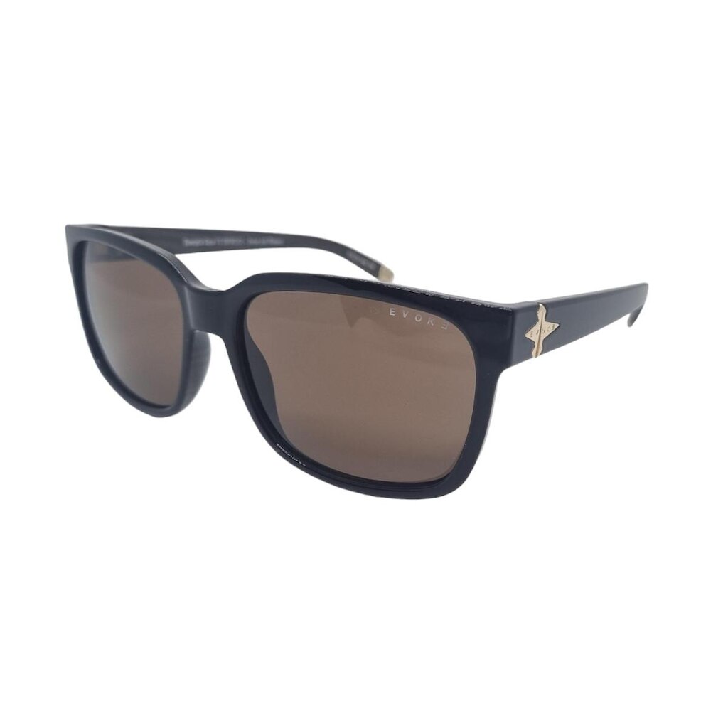 Óculos Solar Evoke New Capo Vi Brwd01  Brilho Lente Marrom