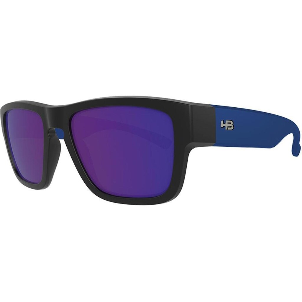 Óculos Solar Hb H-bold 10104820031024  Fosco Lente Azul Espelhada Polarizada