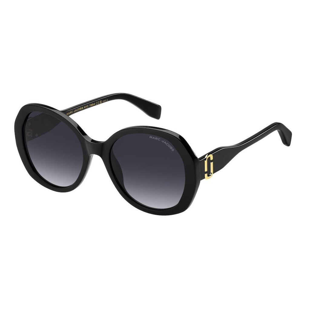 Óculos Solar Marc Jacobs 763/s 807 55 Brilho Lente Cinza Degradê